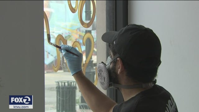 San Jose muralist uses talent to transform boarded-up businesses