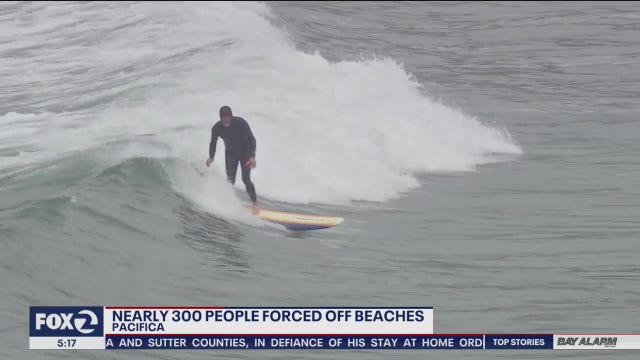 Nearly 300 visitors ordered to leave Pacifca beaches, SoCal beaches set to reopen