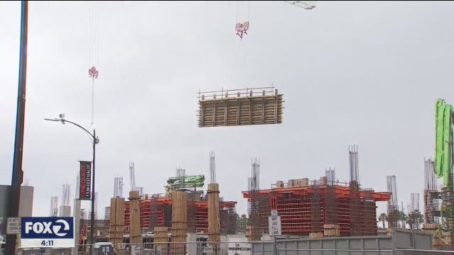 Stalled building project in the South Bay resumes construction amid COVID-19