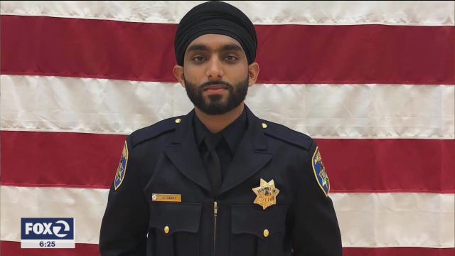 First Sikh officer with turban in Alameda County