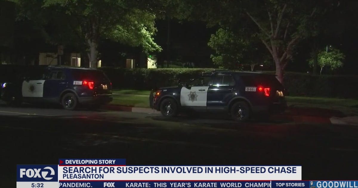 Suspects lead police on chase from San Jose to Pleasanton | KTVU FOX 2
