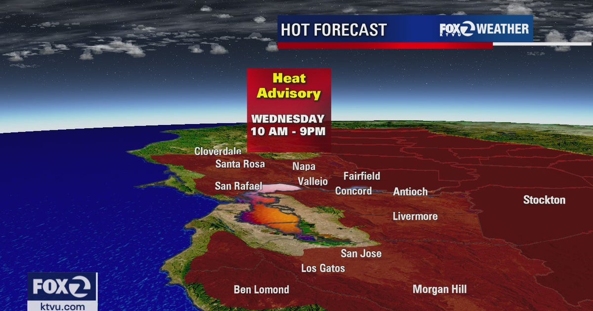 Heat advisory going into effect for parts of Bay Area | KTVU FOX 2