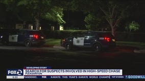 Suspects lead police on chase from San Jose to Pleasanton