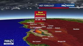 Heat advisory going into effect for parts of Bay Area