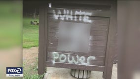 Vallejo police investigate racist graffiti as hate crime