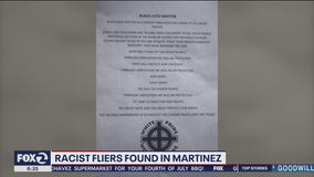 'White Pride' fliers found in Martinez