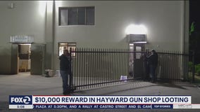 $10K reward for information about Hayward gun shop theft