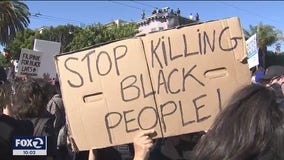 Thousands march in San Francisco solidarity protest, demand police reform