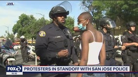 From NFL to SJPD, ex-football player describes journey to become officer at protests