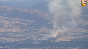 Crews working to contain two vegetation fires in Livermore