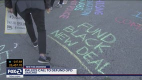 Protesters urge cuts to Oakland police budget