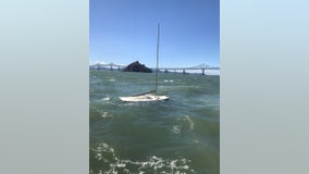 Coast Guard rescues two people from sinking sailboat