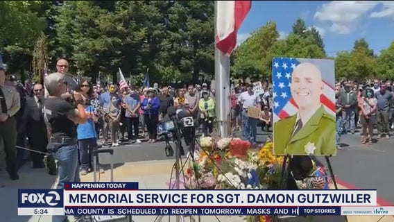 Slain Santa Cruz County sergeant mourned as 'a giant among men'