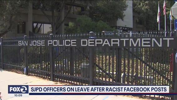 Four San Jose police officers placed on leave during investigation into racist Facebook posts