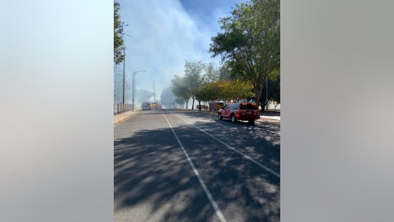 Crews respond to brush fire in San Jose
