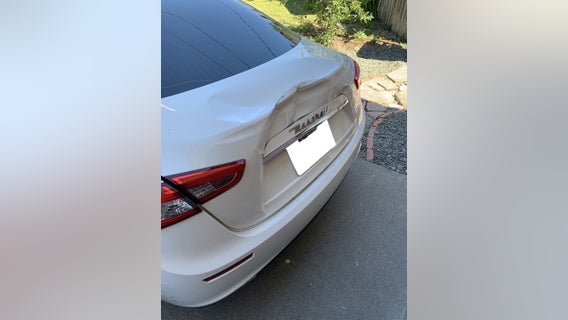 Santa Rosa man arrested after deliberately backing up Maserati to run over dog walker