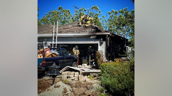 Saratoga house fire causes major damage, displaces two residents