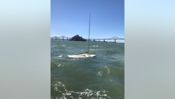 Coast Guard rescues two people from sinking sailboat