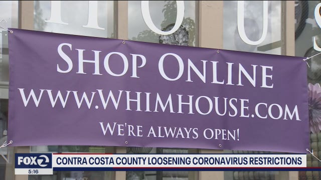 Contra Costa Co. stores, offices can open Wednesday under new health order