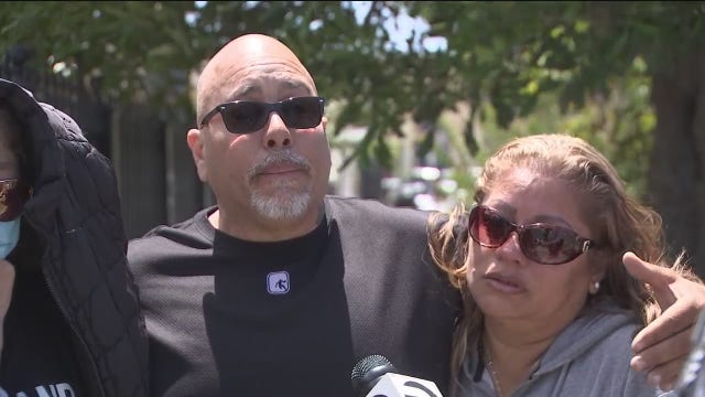 Erik Salgado's family demands police accountability for his shooting death, protesters march