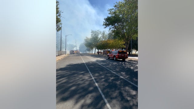 Crews respond to brush fire in San Jose