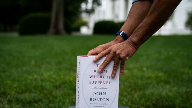 Pirated editions of John Bolton memoir appear online