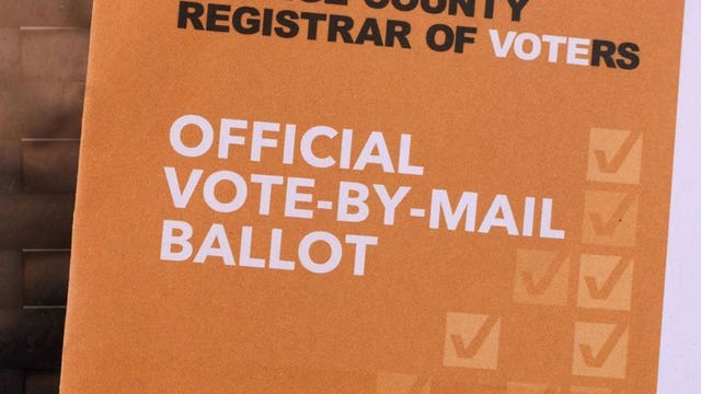 California to send voters mail-in ballots for November election