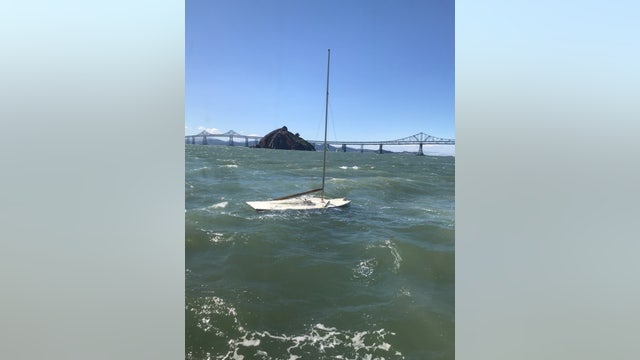 Coast Guard rescues two people from sinking sailboat