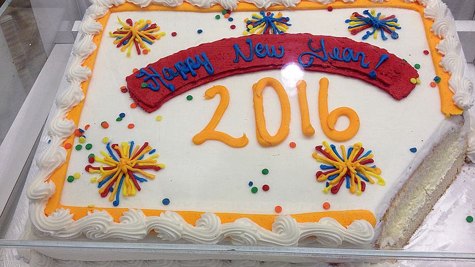 New year cake 2016 Clarkston, Washingston, USA
