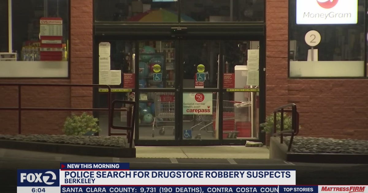 Suspects rob drug store and run over Berkeley police officer's foot ...