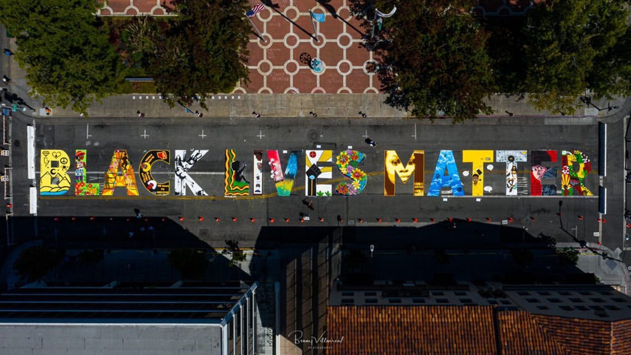 Officers Sue Palo Alto Over Black Lives Matter Mural | KTVU FOX 2