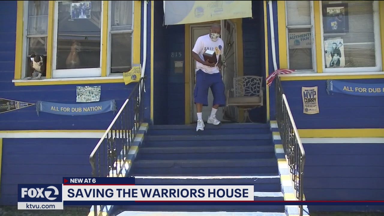 The A's showed love to their Oakland neighbors with Warriors