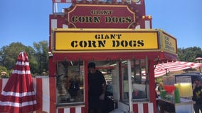 Marin County fairgrounds transformed into drive-thru for carnival foods