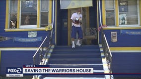 Warriors fan may lose West Oakland home painted in team colors