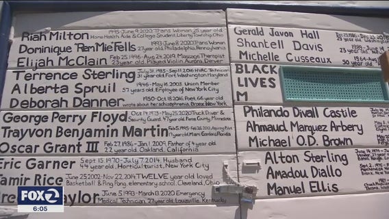 Berkeley filmmaker turns garage into powerful tribute for Black people killed by police