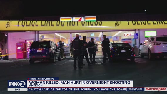 Woman killed, man injured in double Antioch shooting