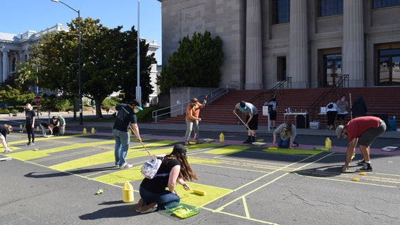 Interest grows in upcoming Martinez protest after mural is defaced