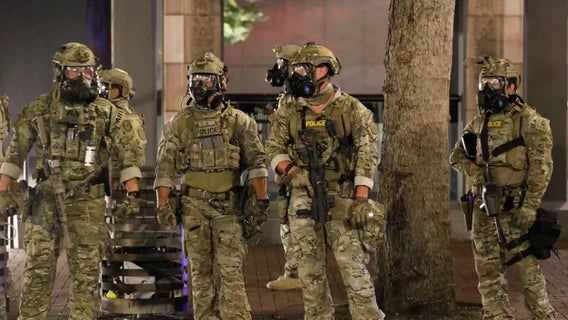 House leaders 'alarmed' federal officers policing protests