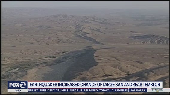 Study suggests earthquake more likely on San Andreas Fault