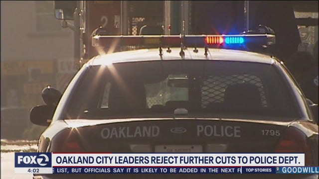 Oakland city leaders reject additional police department cuts with mayor breaking tie vote