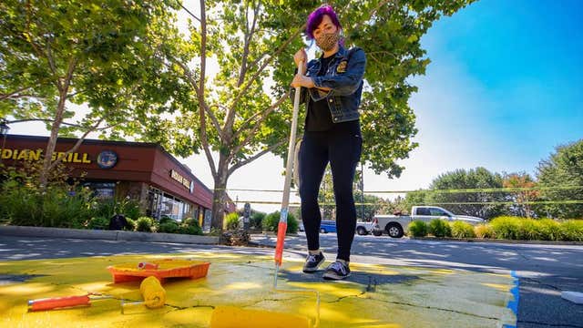 Mural marks three months since Black man killed in San Leandro Walmart