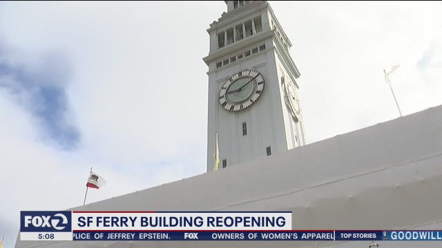 San Francisco Ferry Building is back open, only days after being ordered to close