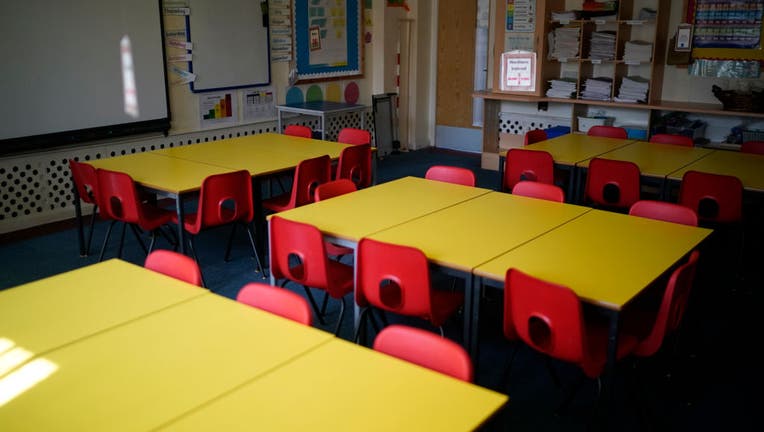 06f79d8f-UK Schools Remain Open To Support Children Of Key Workers During Coronavirus Lockdown