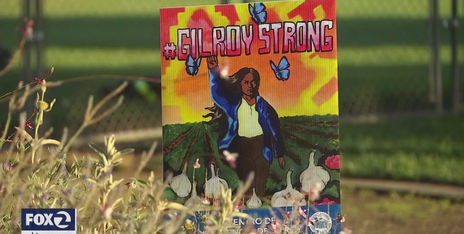 Touching ceremony marks one-year anniversary of Gilroy Garlic Festival shooting