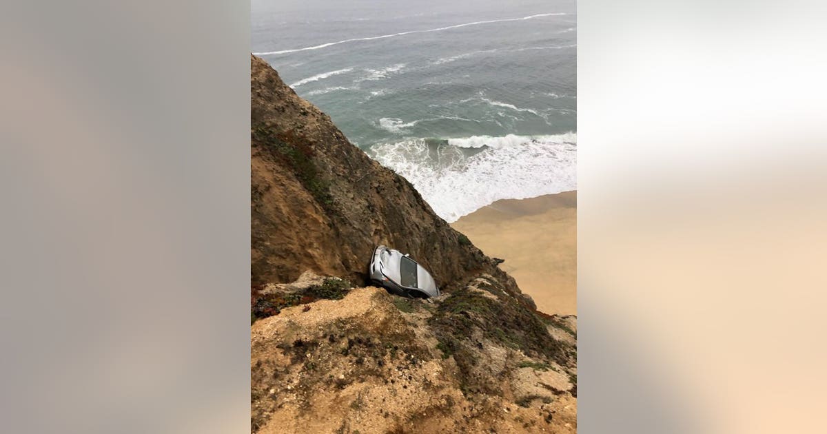 Woman killed when car plunges from huge Highway 1 cliff | KTVU FOX 2