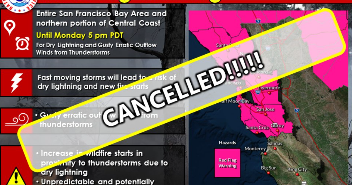 Bay Area red flag warning canceled | KTVU FOX 2