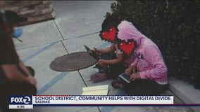 Photo of girls using Taco Bell WiFi becomes symbol of digital divide