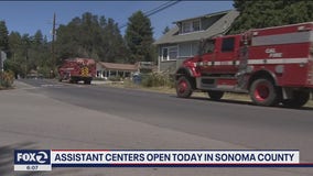 Sonoma County assistance centers open for residents impacted by fires