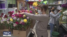 Florists add much needed color to seniors' lives in dark times