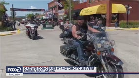 Bikers descend on Sturgis rally with few signs of pandemic